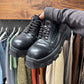 Rick Owens ‘Tractor’ Platform Sole Leather Derbies