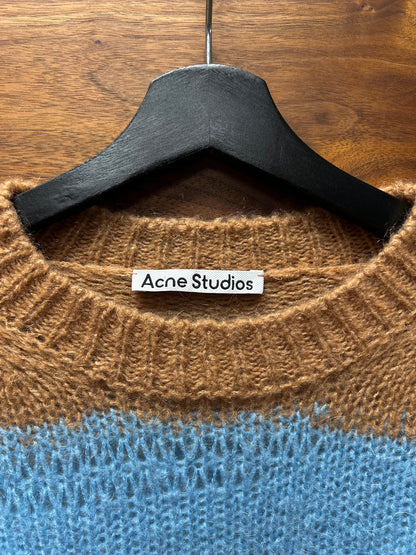 Acne Studios Alpaca/Mohair Striped Knit Sweater