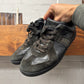 Maison Margiela Replica ‘G.A.T.’ Black Suede/Leather Low Top Sneakers