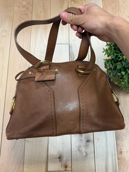 2000’s YSL ‘Muse’ Brown Leather Shoulder Bag