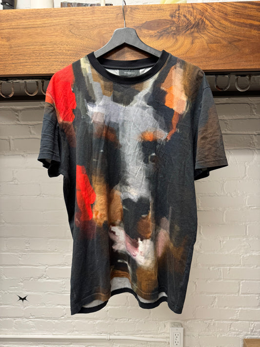 AW2013 Givenchy by Ricardo Tisci Digital ‘Doberman’ T-Shirt
