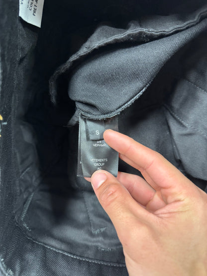 Vetements ‘Detachable’ Zip Layered Wide Leg Cargo Pants