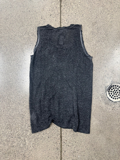 SS2011 Balmain ‘Safety Pin’ Thrash Distressed Tank Top