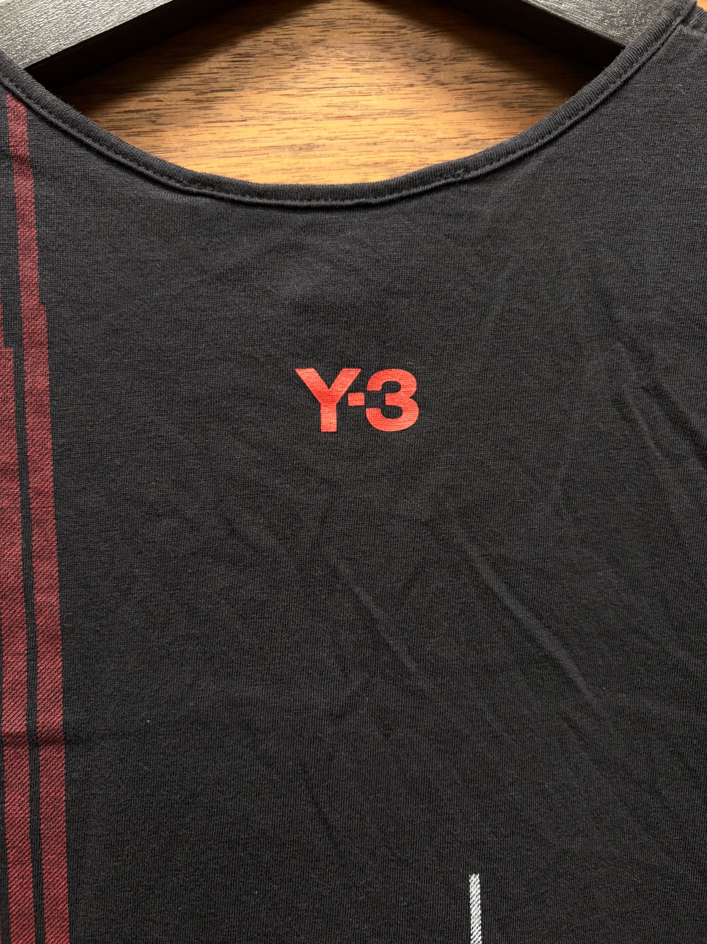 Y-3 by Yohji Yamamoto x Adidas Plaid Black/Red Tank Top