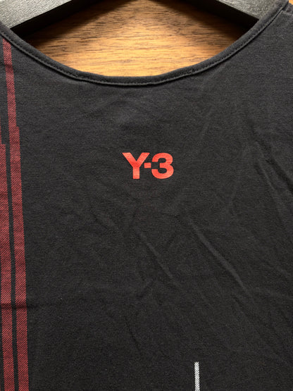 Y-3 by Yohji Yamamoto x Adidas Plaid Black/Red Tank Top
