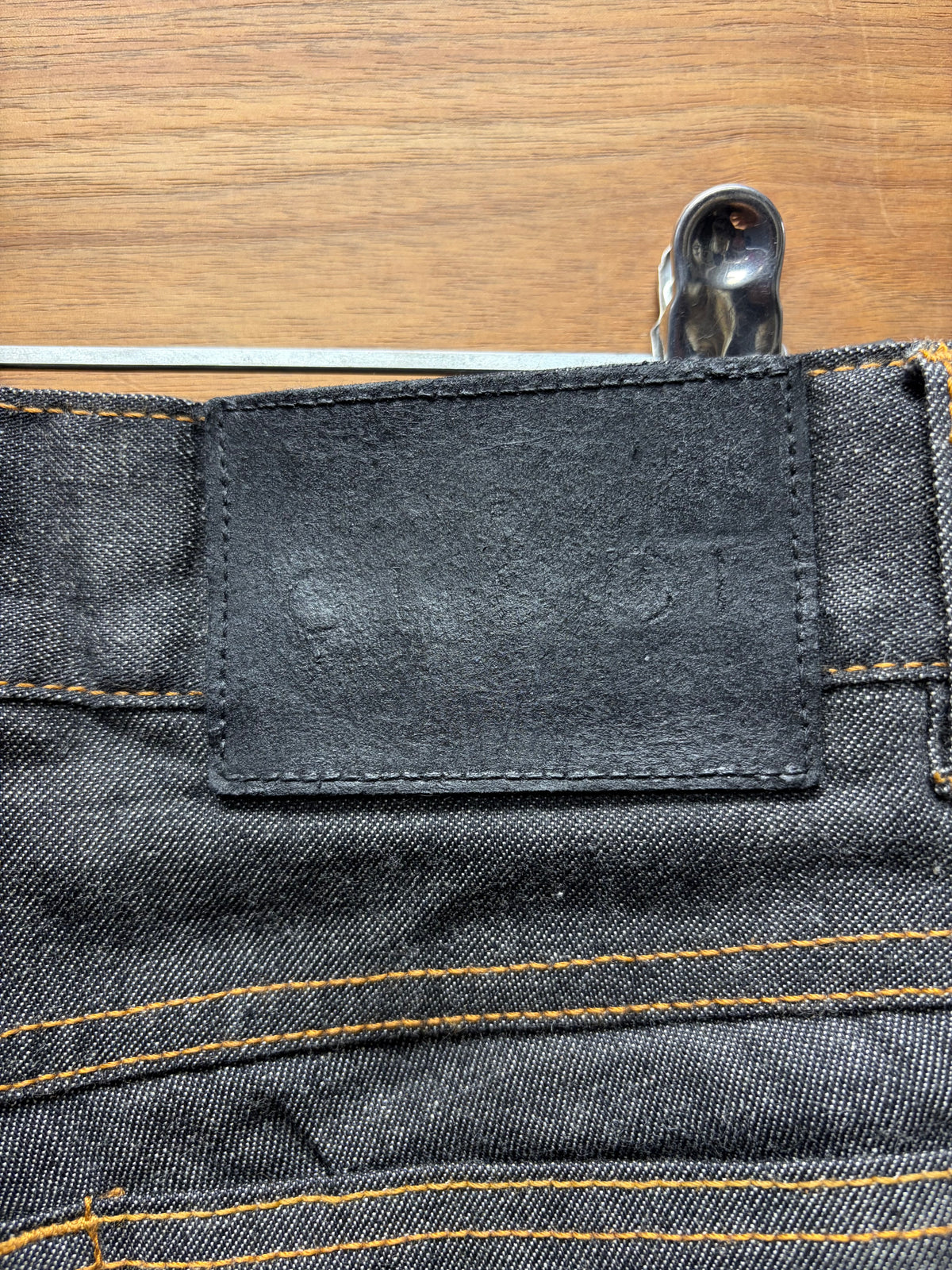 1999 Gucci by Tom Ford Grey Skinny Flared Leg Denim