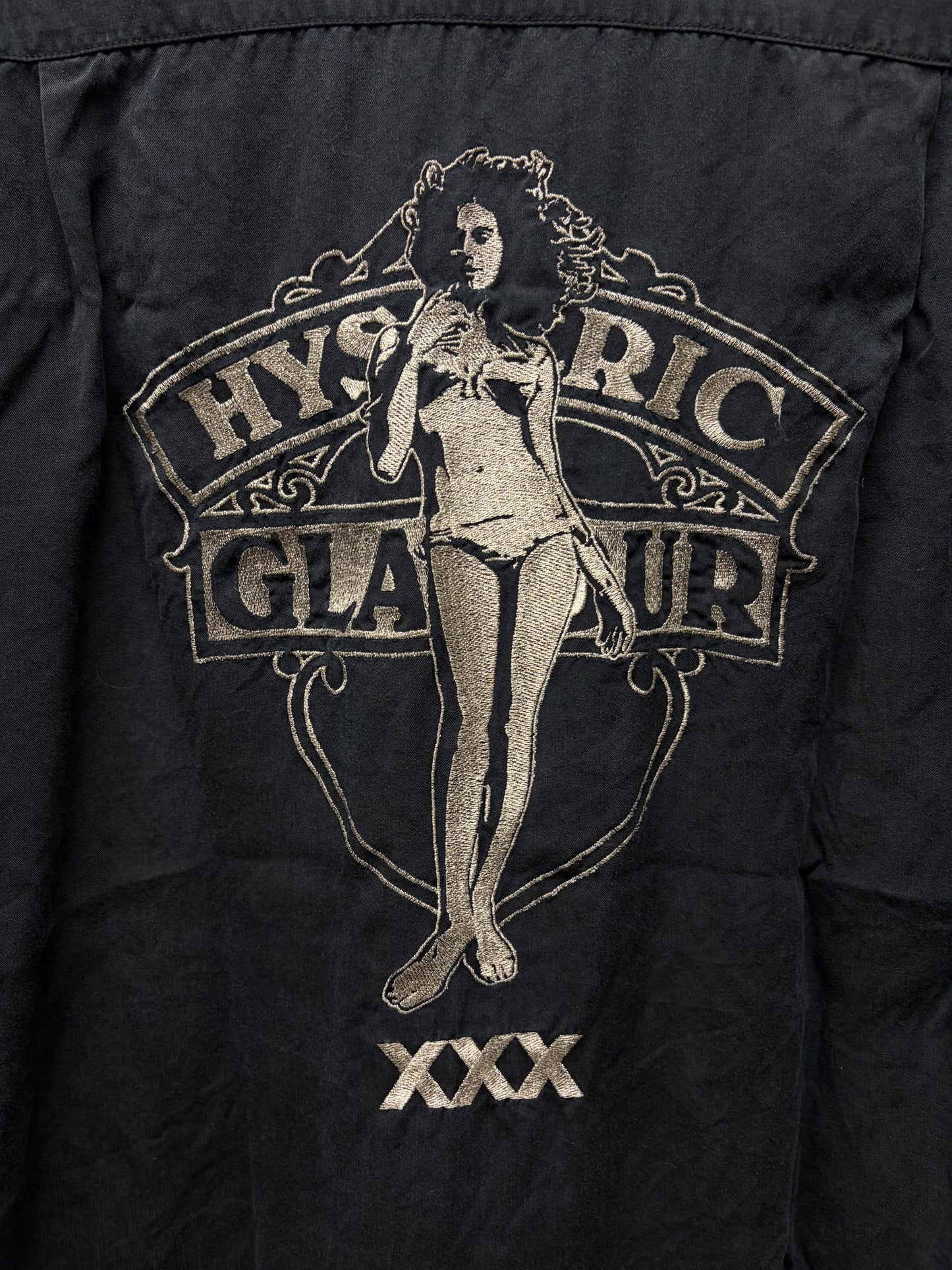 Hysteric Glamour ‘Showgirl’ Embroidered Camp Collar Shirt