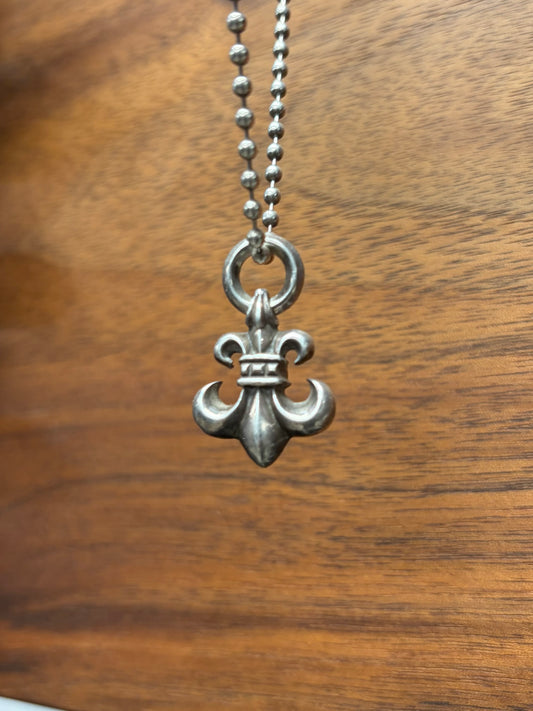 Chrome Hearts ‘Fleur De Lis’ 925 Silver Pendant
