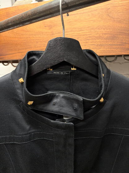 SS2003 Gucci by Tom Ford Studded Black Bondage Jacket