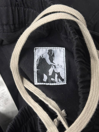 Rick Owens ‘Creatch’ Black Drawstring Sweatpants