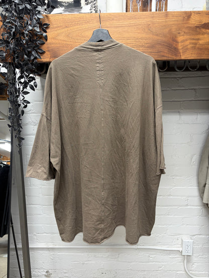 AW2024 Rick Owens ‘Porterville’ Tommy Dust Oversized T-Shirt
