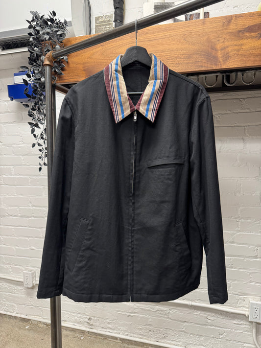 SS1999 Comme Des Garçons Homme ‘Accent Collar’ Zip-Up Work Jacket