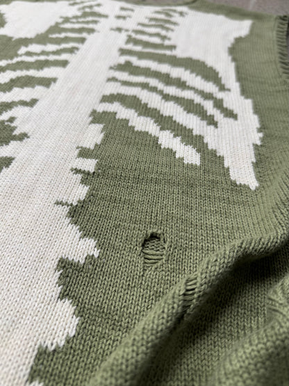 Kapital 5G Bone Knit Sweater Vest