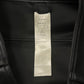 Rick Owens DRKSHDW Faux Leather Black Wide Leg Shorts