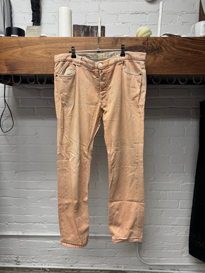Maison Margiela ‘Rose Orange’ Skinny Jeans