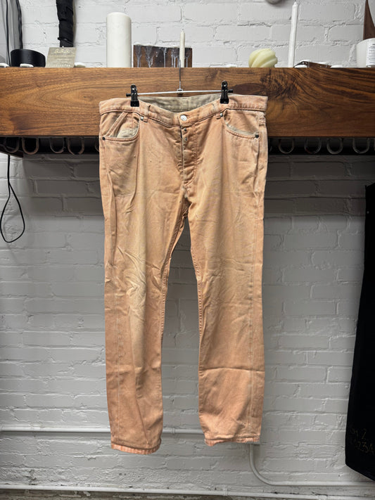 Maison Margiela ‘Rose Orange’ Skinny Jeans