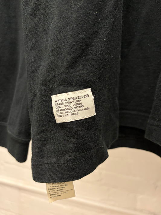 Wtaps ‘Desert Storm SOD’ Black/Yellow Long Sleeve Shirt