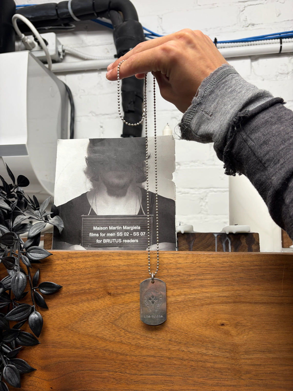 Chrome Hearts ‘Las Vegas’ Store Exclusive ‘Fuck You’ 925 Silver Dogtag Pendant
