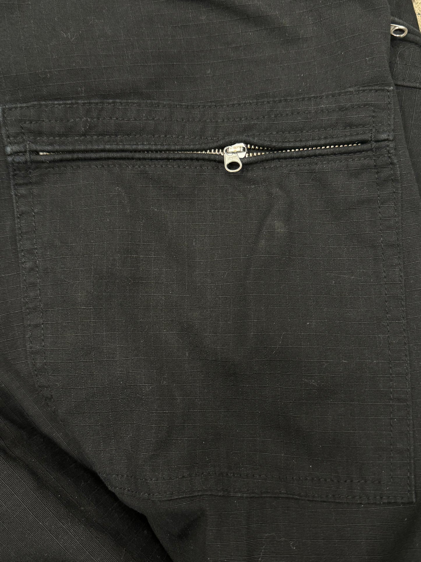 Palace Double Knee Carpenter Black Cargo Pants