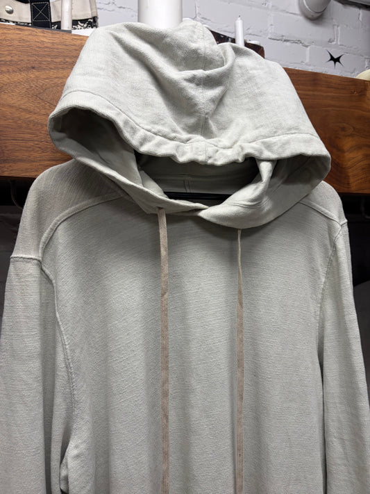 Rick Owens ‘Dinge’ Grey Drawstring Hoodie
