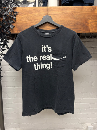 Number (N)ine Coca Cola ‘It’s the Real Thing’ Slogan T-Shirt