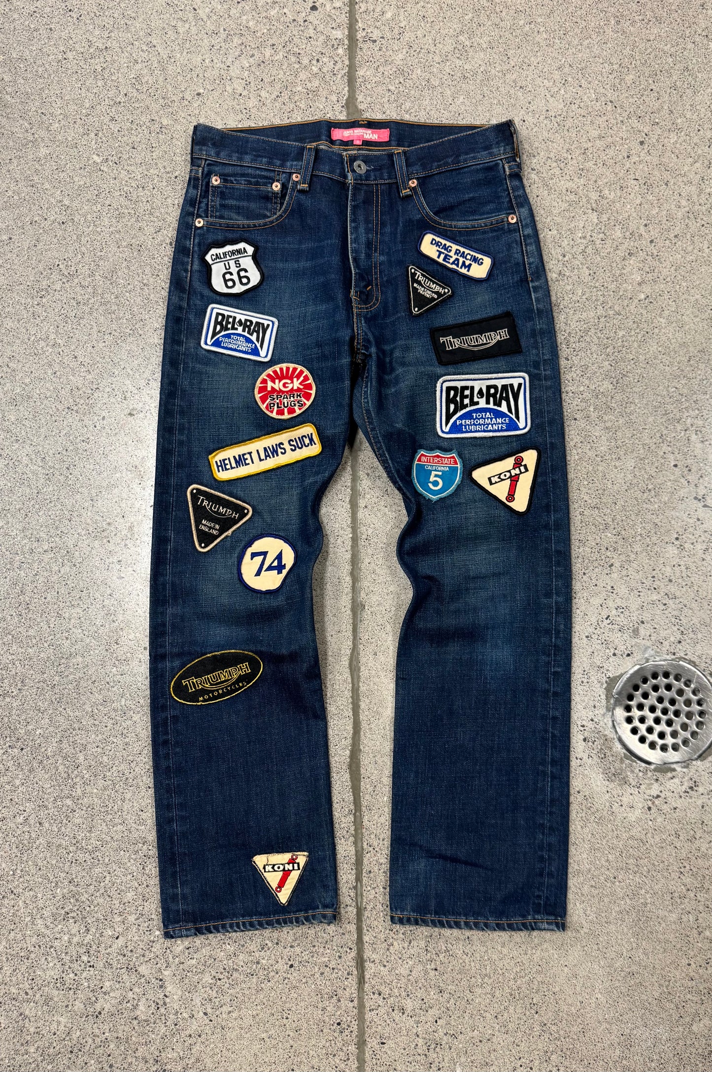 AW2002 Junya Watanabe ‘Motorcross’ Bootcut Denim