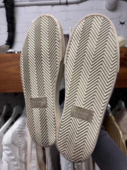 Celine ‘TRO1M’ Graphene Leather High Top Sneakers