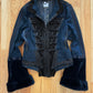 Early 2000’s Roberto Cavalli ‘Corset’ Bowstring Denim Jacket