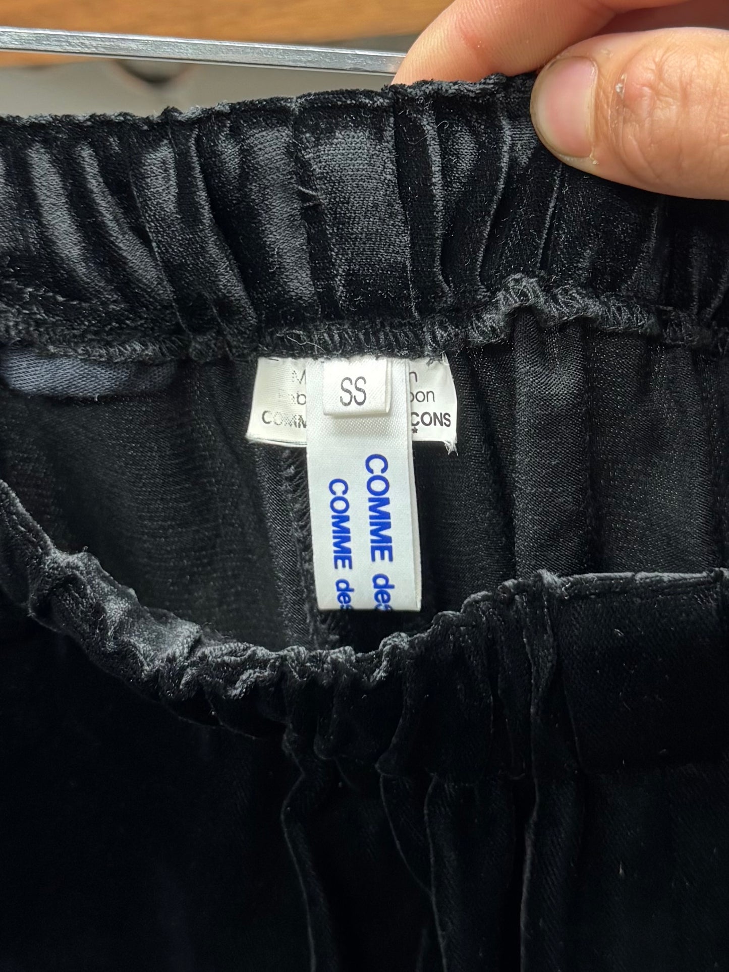 Comme Des Garçons Velvet ‘Pod’ Sarousel Shorts
