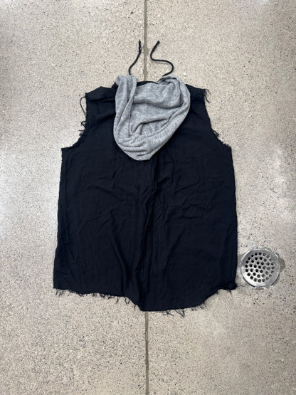 Undercover Cutoff Sleeveless Hooded Vest