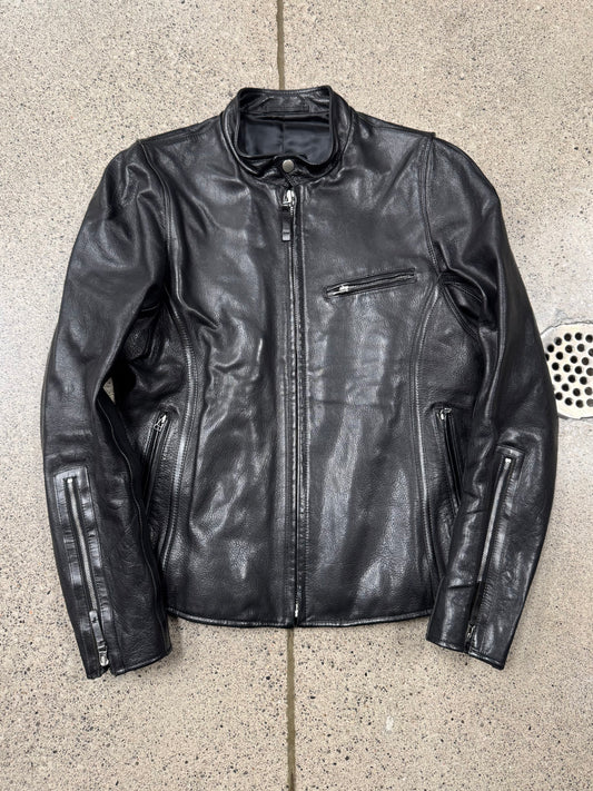Vintage Helmut Lang Goat Leather ‘Motorcycle’ Leather Jacket
