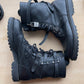 Autumn 2011 Jeremy Scott x Adidas ‘Padlock’ Leather Combat Boots