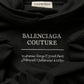 2021 Balenciaga Couture Embroidered ‘Paris’ Logo Hoodie