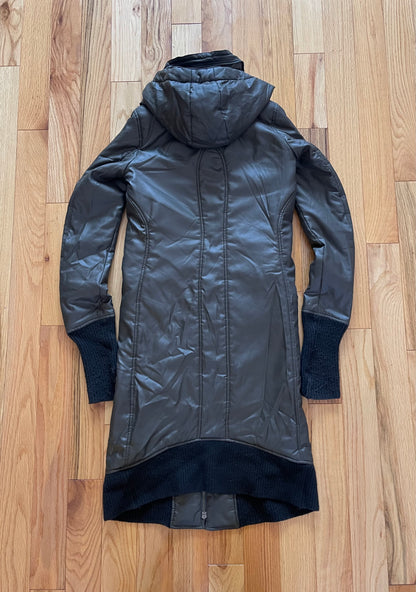 LGB ‘Bono’ Metal Wire Hooded Trench Coat