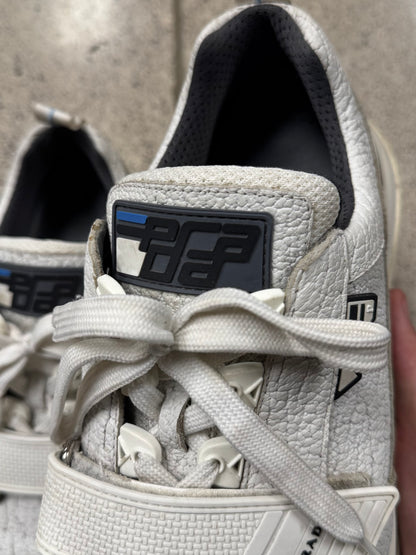 Prada ‘Mechano’ Leather Low Top Sneakers