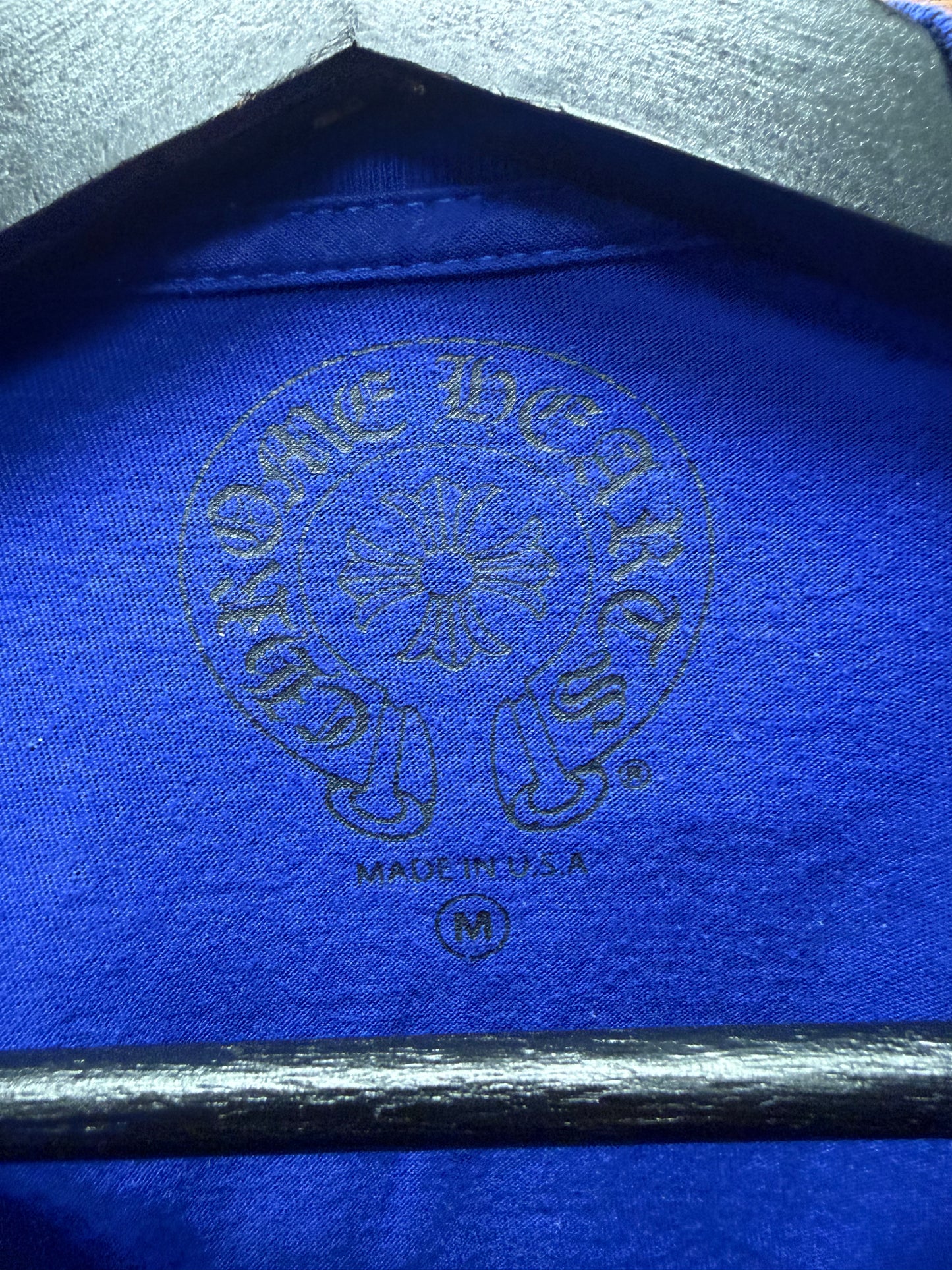 Chrome Hearts ‘Star Logo’ Blue CH Long Sleeve Shirt