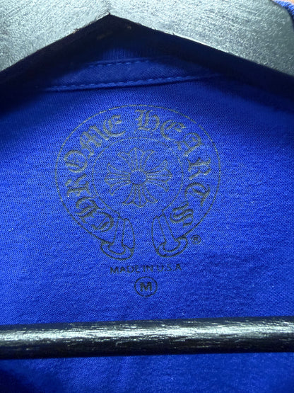 Chrome Hearts ‘Star Logo’ Blue CH Long Sleeve Shirt