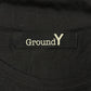 Yohji Yamamoto ‘Ground Y’ Varsity Emblem Black T-Shirt