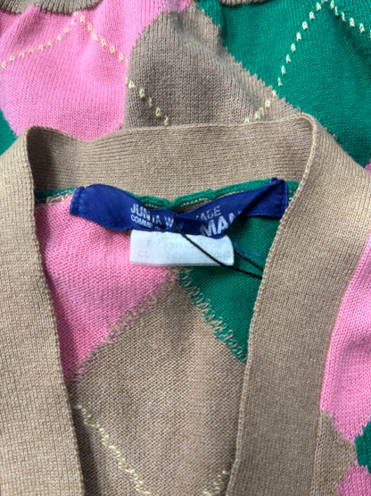 2008 Junya Watanabe ‘Diamond’ Knit Sleeveless Cardigan