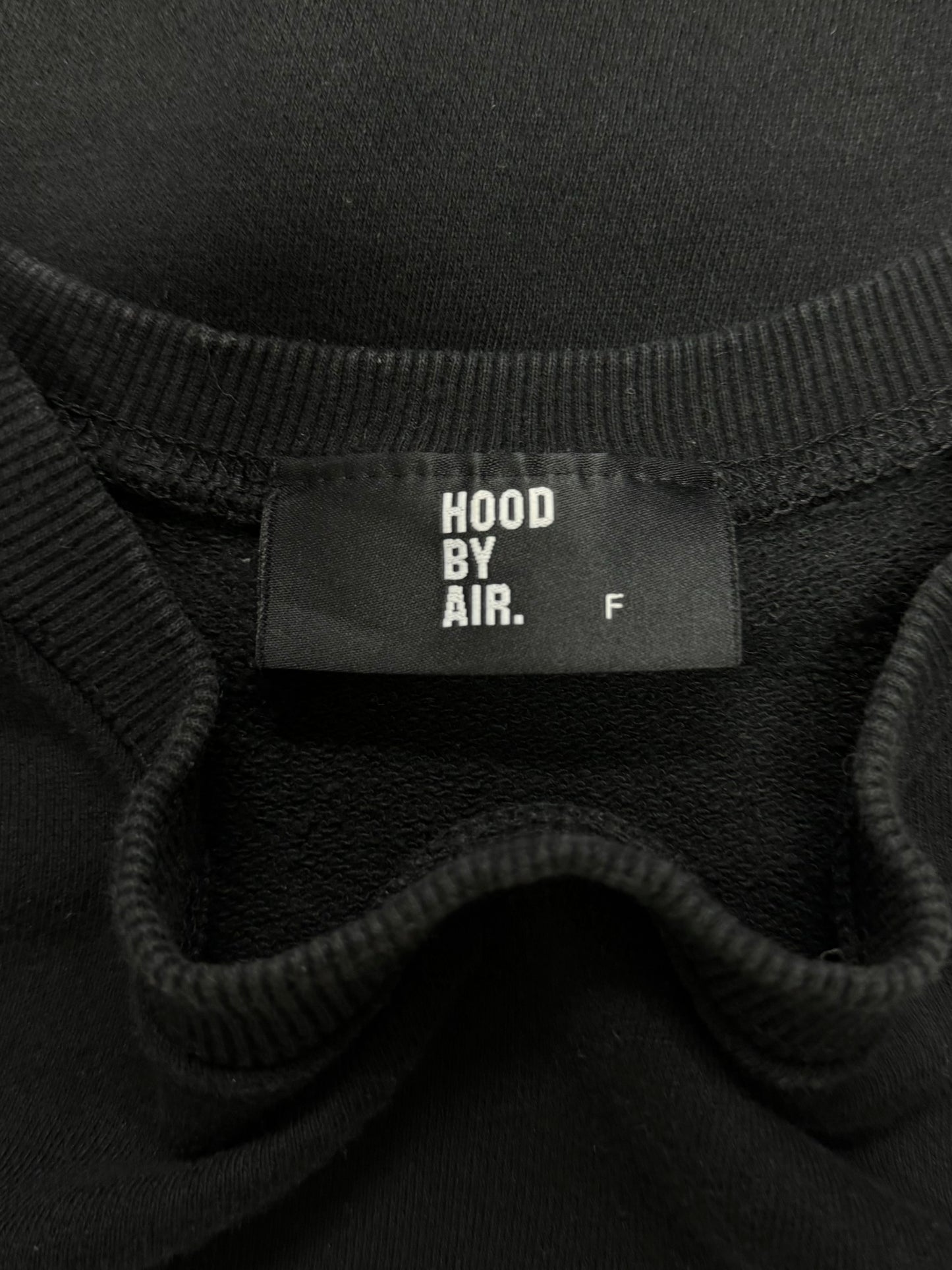 AW2013 Hood By Air ‘Violence’ Black Sweatshirt