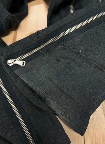 AW2003 Dolce & Gabbana ‘Spiral Zip’ Grey Cargo Pants