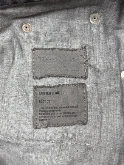 Vintage Helmut Lang ‘Painter’ Bootcut Grey Denim