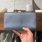 Balenciaga ‘Tour’ Baby Blue Leather Wallet