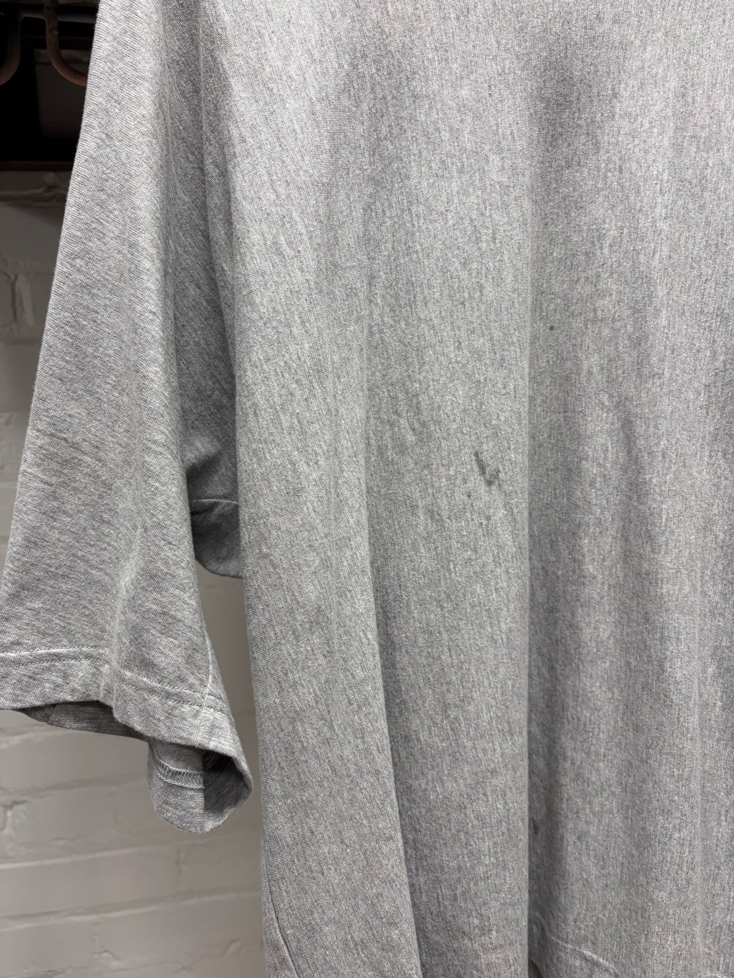 Issey Miyake Homme Plisse Dropped Shoulder Cotton T-Shirt