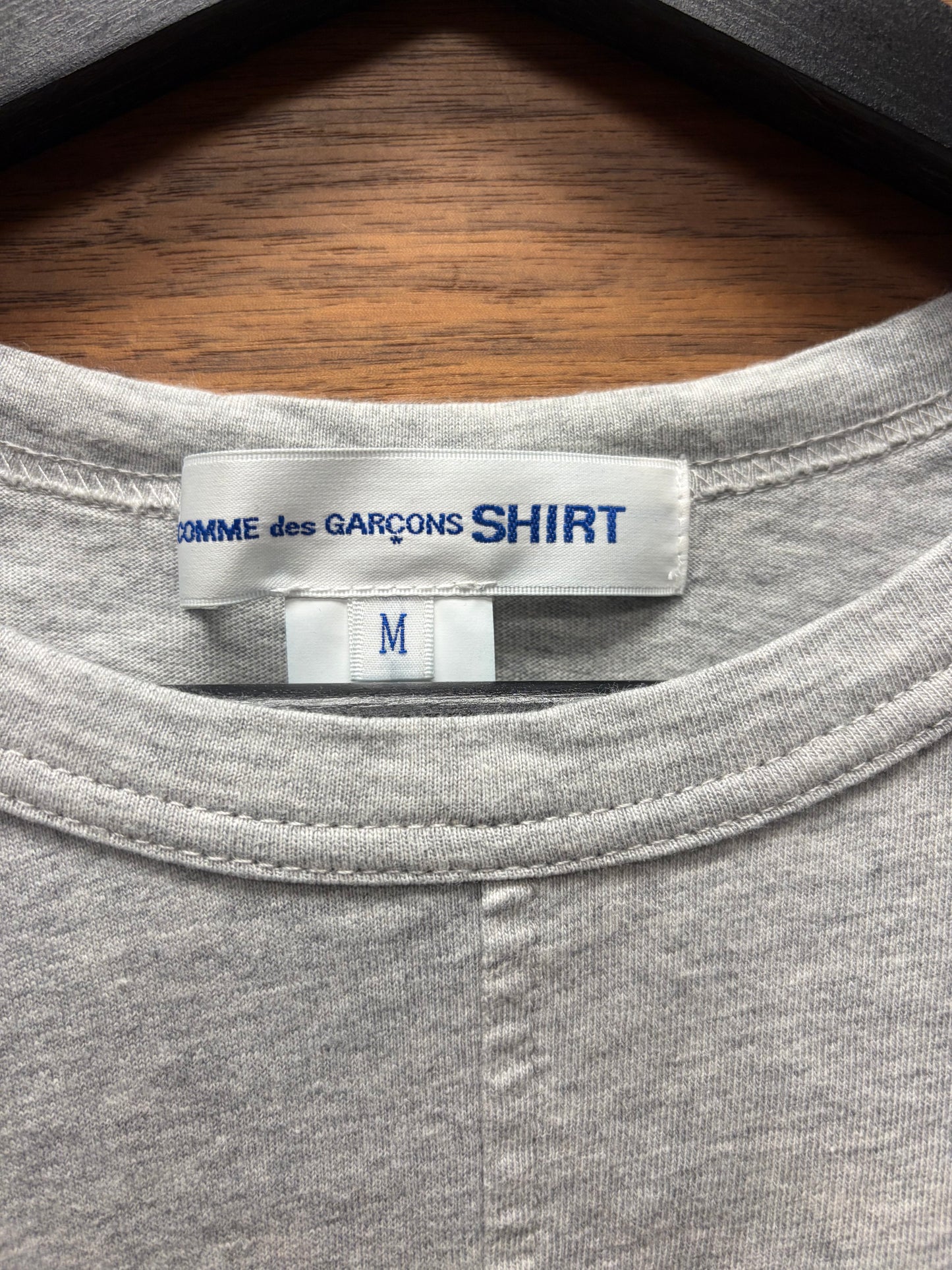 Comme Des Garçons Shirt x Invader Split Graphic T-Shirt