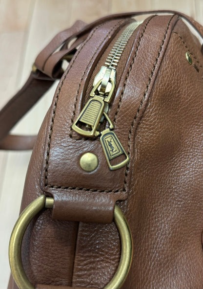 2000’s YSL ‘Muse’ Brown Leather Shoulder Bag