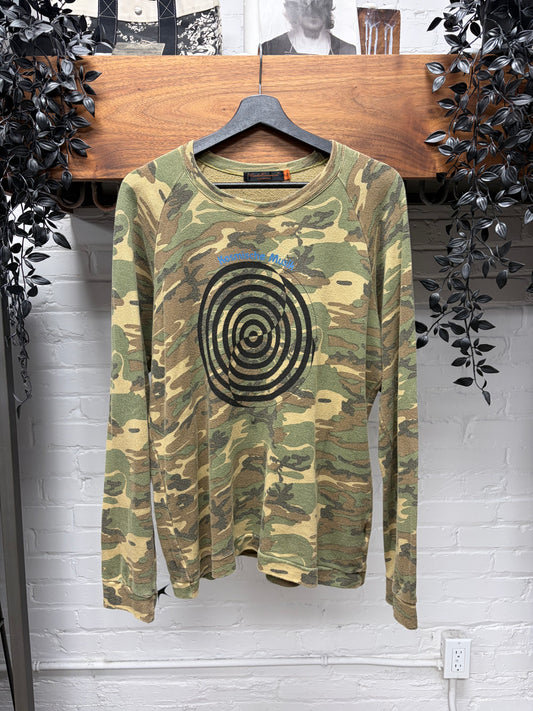 SS2006 Undercover ‘Klaus’ Psych Music Camo Sweatshirt