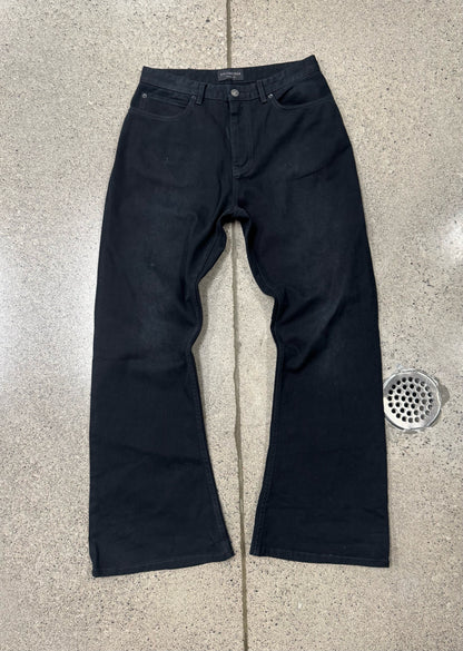 2023 Balenciaga ‘Bootcut Flared’ Black Denim