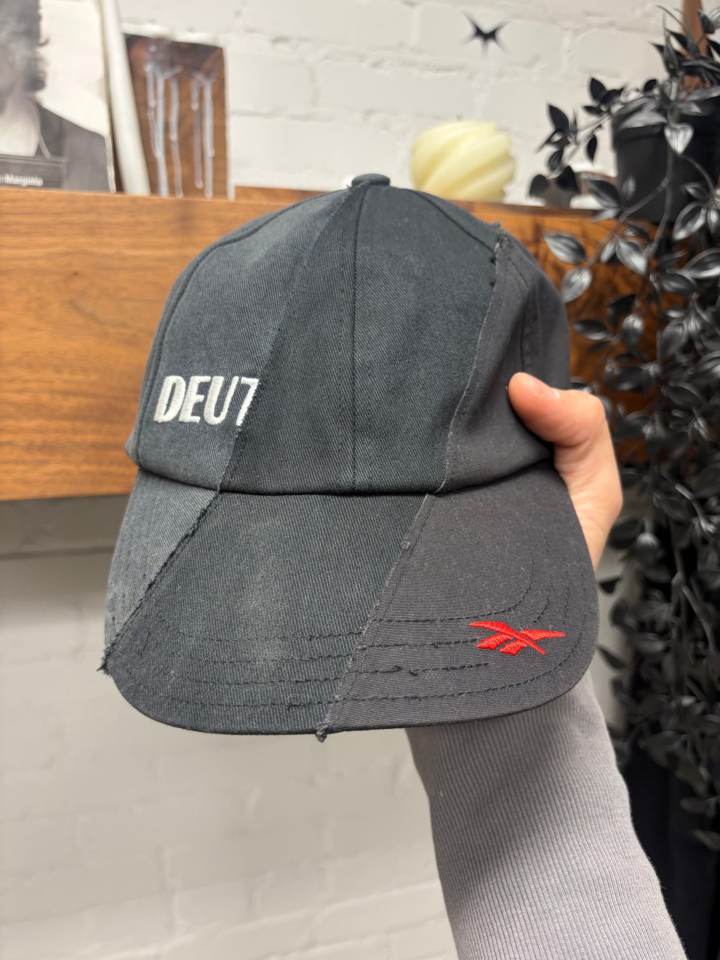Vetements x Reebok Reconstructed Strap-Back Baseball Hat