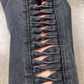 Martine Rose ‘Twist Loop’ Black Wide Leg Denim